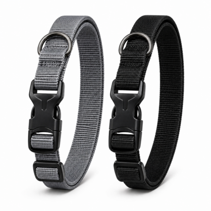 Puppy Collar Lite Combo (2 PCS) – Soft Adjustable Lightweight Collars for Puppies & Small Dogs